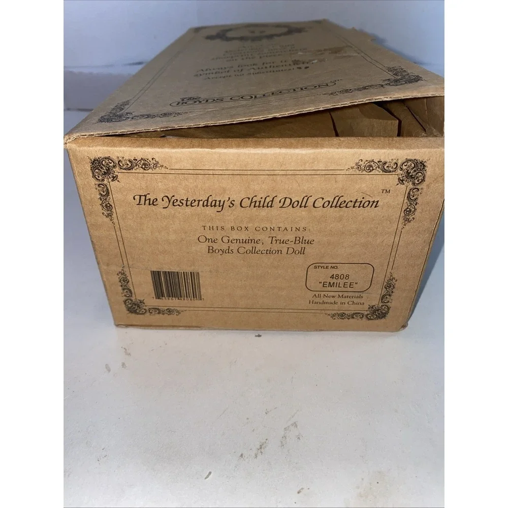 BOYDS YESTERDAY'S CHILD COLLECTION EMILEE & OTIS FOREVER‎ #4808, NIB, COA & TAGS